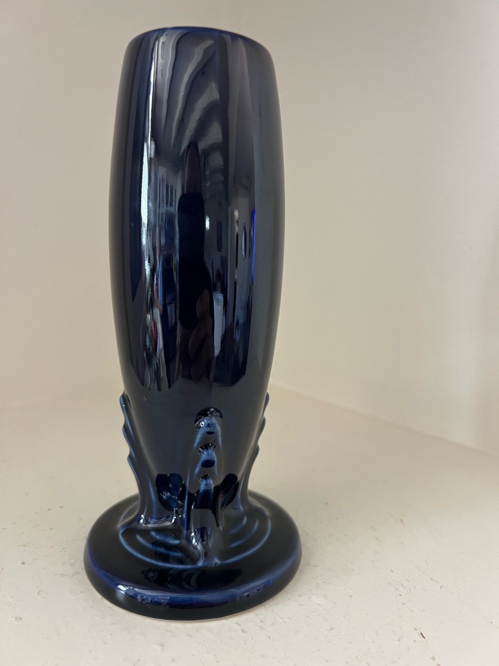Fiesta Cobalt Blue vase in perfect condition.